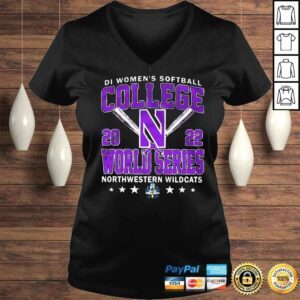 VLadies Northwestern Wildcats D1 Softball Womens College World Series shirt