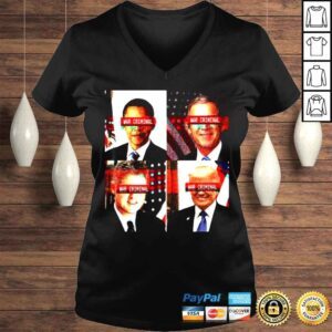 VLadies Obama Donald Trump Conspira Merch War Criminals Shirt