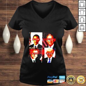 VLadies Obama George W Bush Bill Clinton and Trump war criminal shirt