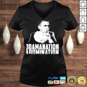 VLadies Obamanation Obomination shirt