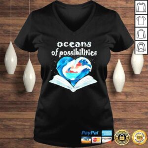 VLadies Oceans Of Possibilities Summer Reading shirt