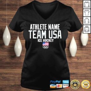 VLadies Offical Team usa ice hockey pickanathlete roster shirt