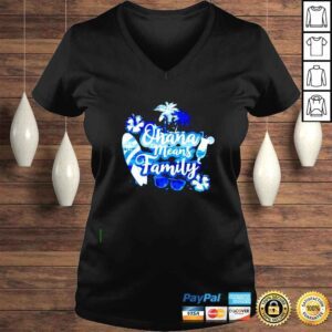 VLadies Ohana Means Family shirt