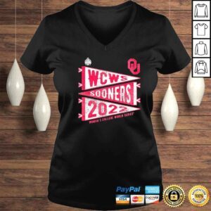 VLadies Oklahoma Sooners 2022 NCAA Softball Womens College World Series TShirt