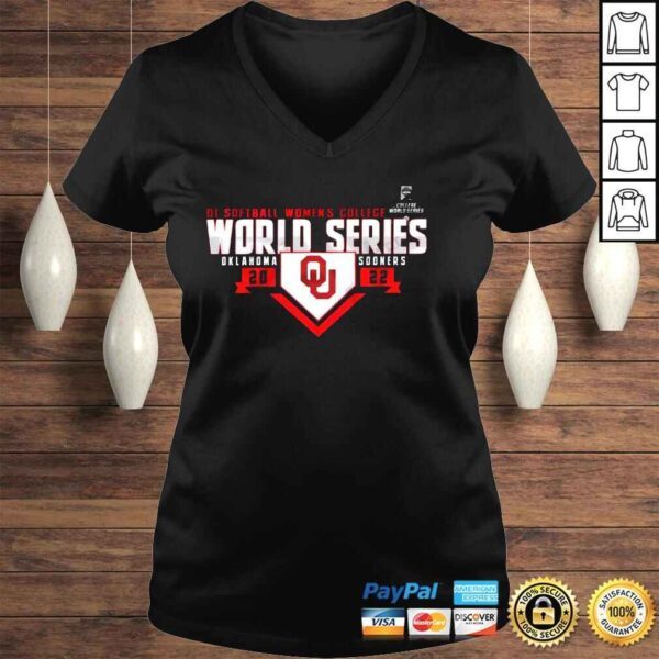 Oklahoma Sooners D1 Softball Women_s College World Series 2022 shirt - Image 2