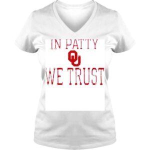 VLadies Oklahoma Sooners in party we trust shirt