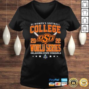 VLadies Oklahoma State Cowgirls D1 Softball Womens College World Series shirt