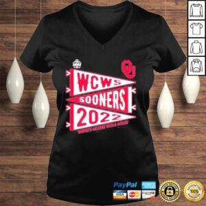 VLadies Oklahoma sooners 2022 ncaa softball college world series shirt