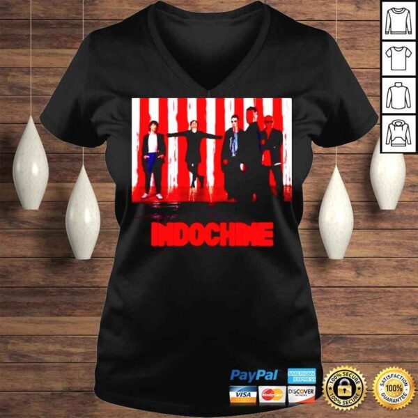 On Stage Indochine Rock Band Vintage TShirt - Image 2