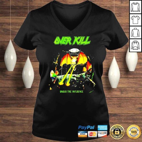 Overkill band under the influence shirt - Image 2