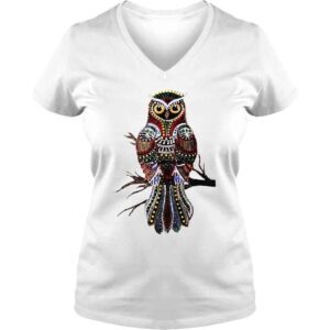 VLadies Owl art shirt