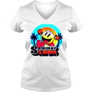 VLadies PacMan Official Merch PacMan Museum Summer 1980 shirt