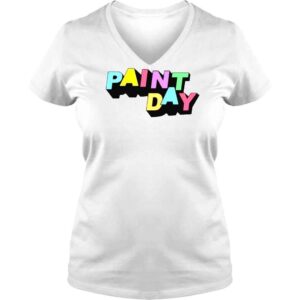 VLadies Paint Day Shirt