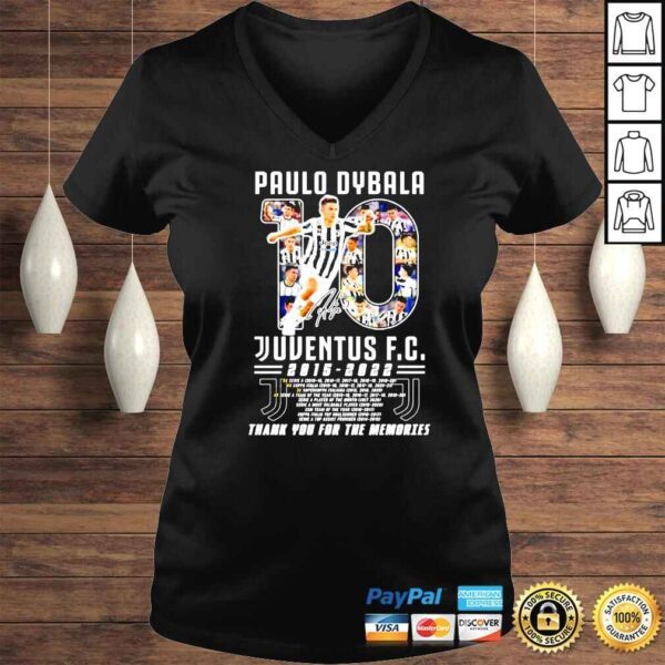 Paulo Dybala Juventus FC 2015 2022 thank you for the memories shirt - Image 2