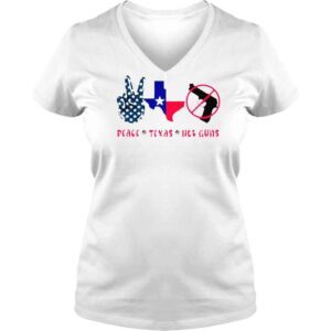 VLadies Peace Texas Not Guns Pray For Uvalde Shirt