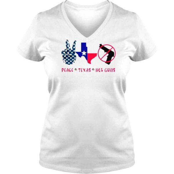 Peace Texas Not Guns Pray For Uvalde Shirt - Image 2