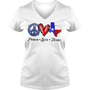 VLadies Peace love Texas uvalde Texas strong pray shirt