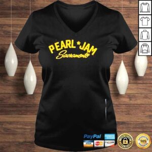 VLadies Pearl Jam Sacramento Shirt