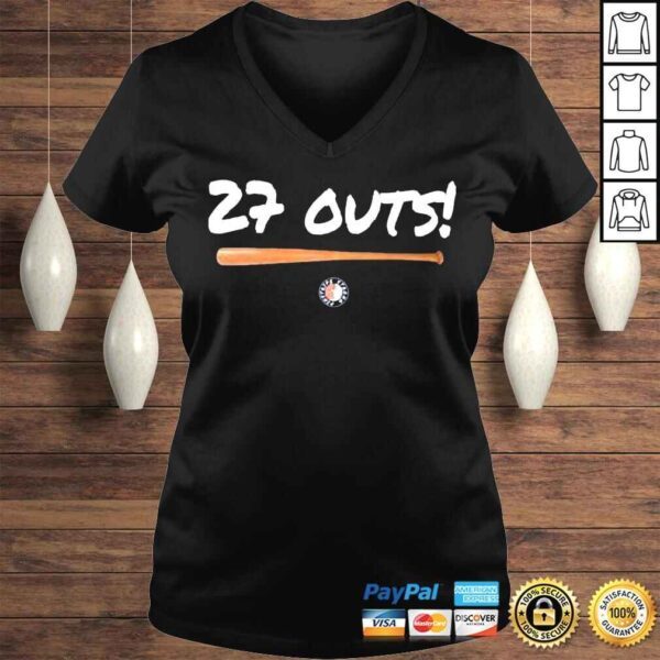 Pinstripe Strong 27 Outs Shirt - Image 2