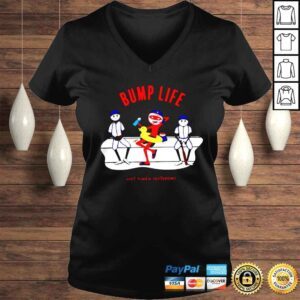 VLadies Pitching Ninja Bump Life just threw yesterday shirt