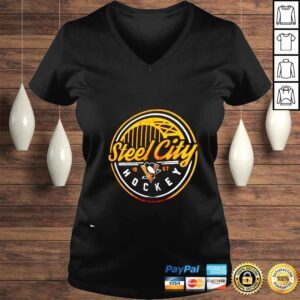 VLadies Pittsburgh Penguins Hometown Collection Steel City shirt