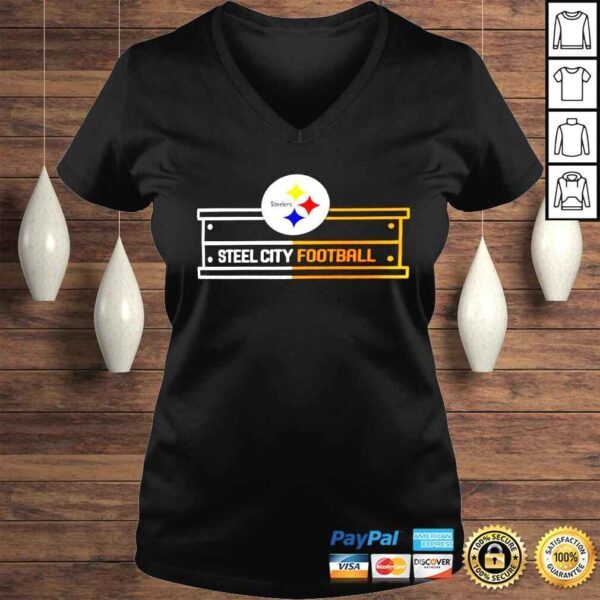 Pittsburgh Steelers Nike Essential Local Phrase Steel City Football shirt - Image 2