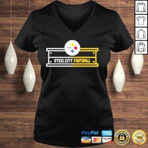 VLadies Pittsburgh Steelers steel city Football shirt