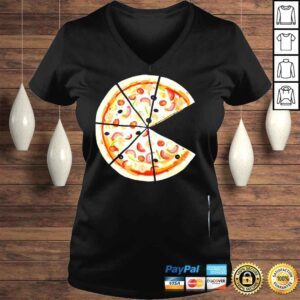 VLadies Pizza pie and slice dad and son matching pizza fathers day shirt