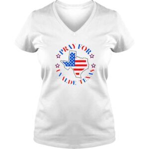 VLadies Pray For Texas Uvalde Shirt