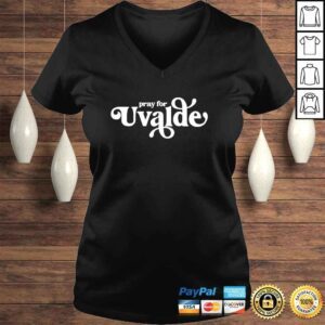 VLadies Pray For Uvalde Protect Our Children Shirt