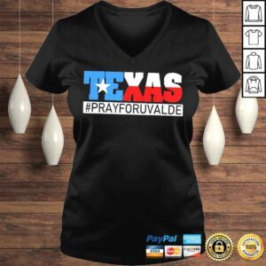 VLadies Pray for uvalde Texas strong pray for Texas protect kids not gun shirt