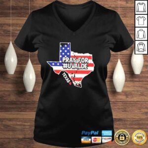 VLadies Pray for uvalde Texas strong protect kids not gun shirt