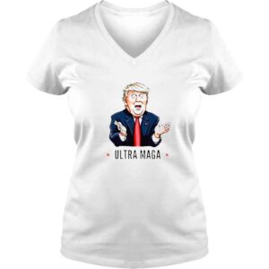 VLadies President Trump meme Ultra Maga shirt