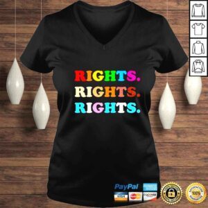 VLadies Pride Rights BLM LGBT shirt