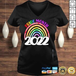 VLadies Pride month 2022 lgbtq rainbow flag gay pride shirt