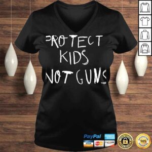 VLadies Protect Children Not Guns Shirt