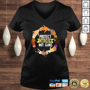 VLadies Protect Children Not Guns Texas Strong Shirt