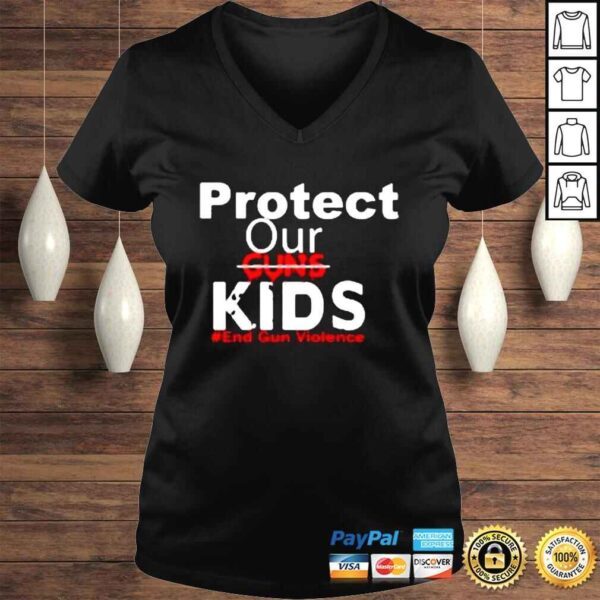 Protect Our Children End Gun Violence Gun Control Now Shirt - Image 2