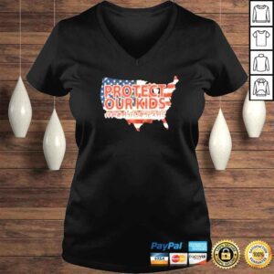 VLadies Protect Our Kids Pray For Texas Shirt