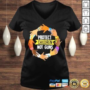 VLadies Protect children not guns end gun violence gun control uvalde strong shirt