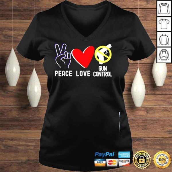 Protect children not guns peace love end gun violence shirt - Image 2