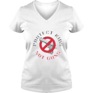 VLadies Protect kids not guns end gun violence Texas strong shirt