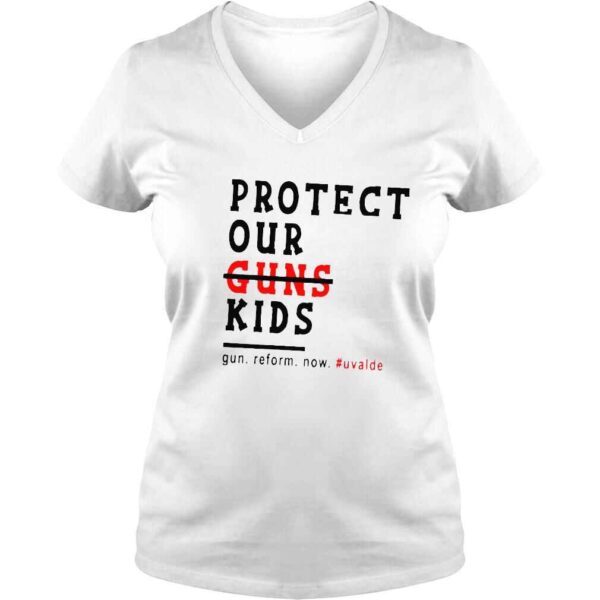 Protect kids not guns not guns end gun violence shirt - Image 2