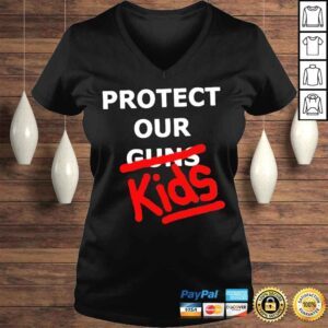 VLadies Protect kids not guns support pray for uvalde shirt