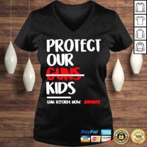 VLadies Protect kids not guns uvalde pray for uvalde uvalde Texas shirt 1