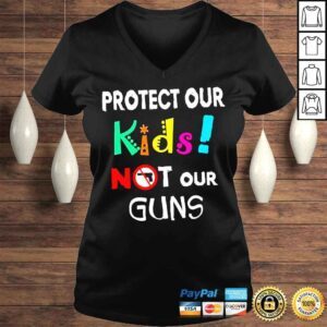 VLadies Protect our kids not our guns antI gun uvalde Texas shirt