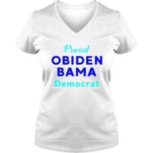 VLadies Proud obiden bama democrat shirt