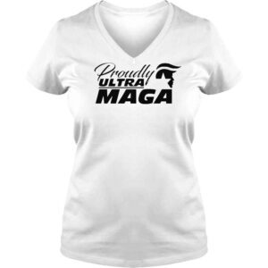 VLadies Proudly Ultra MAGA Make America Great Again 2022 Shirt