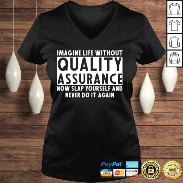 Quality assurance apparel amazing assurances design shirt - Image 2