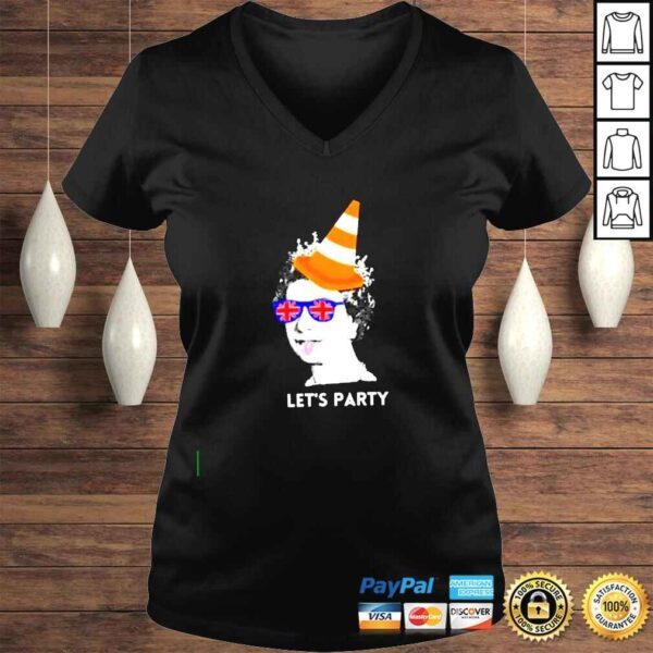 Queen Elizabeth II Lets Party shirt - Image 2